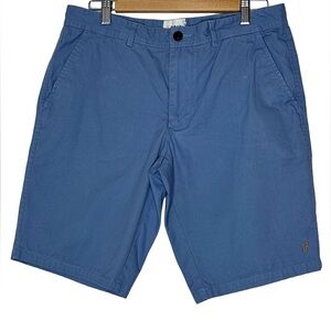 Farah Mens Shorts Cotton‎ Chino Size 32 Blue